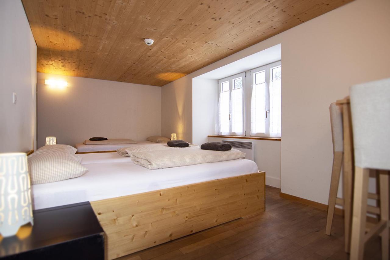 Sust Lodge Am Gotthard Hospental Exteriér fotografie